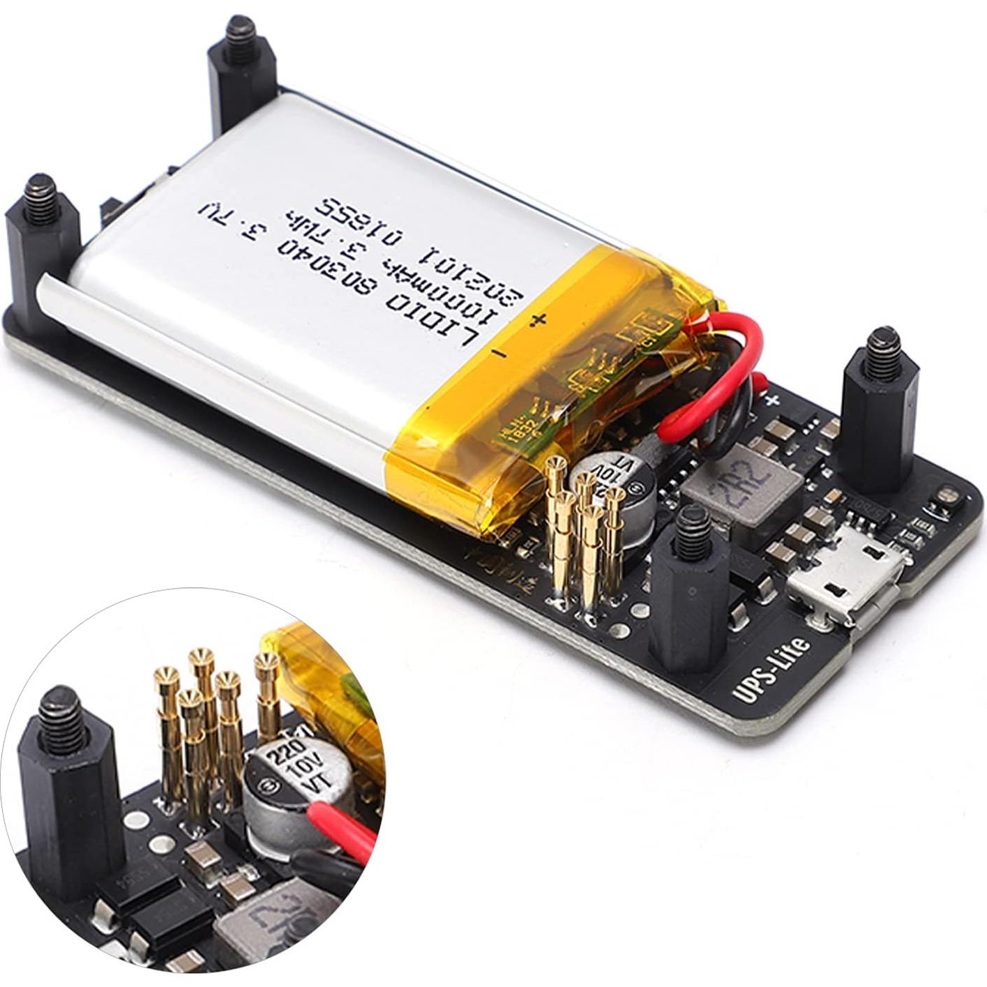 Placa de Alimentación UPS FTVOGUE para Raspberry Zero 1000mAh