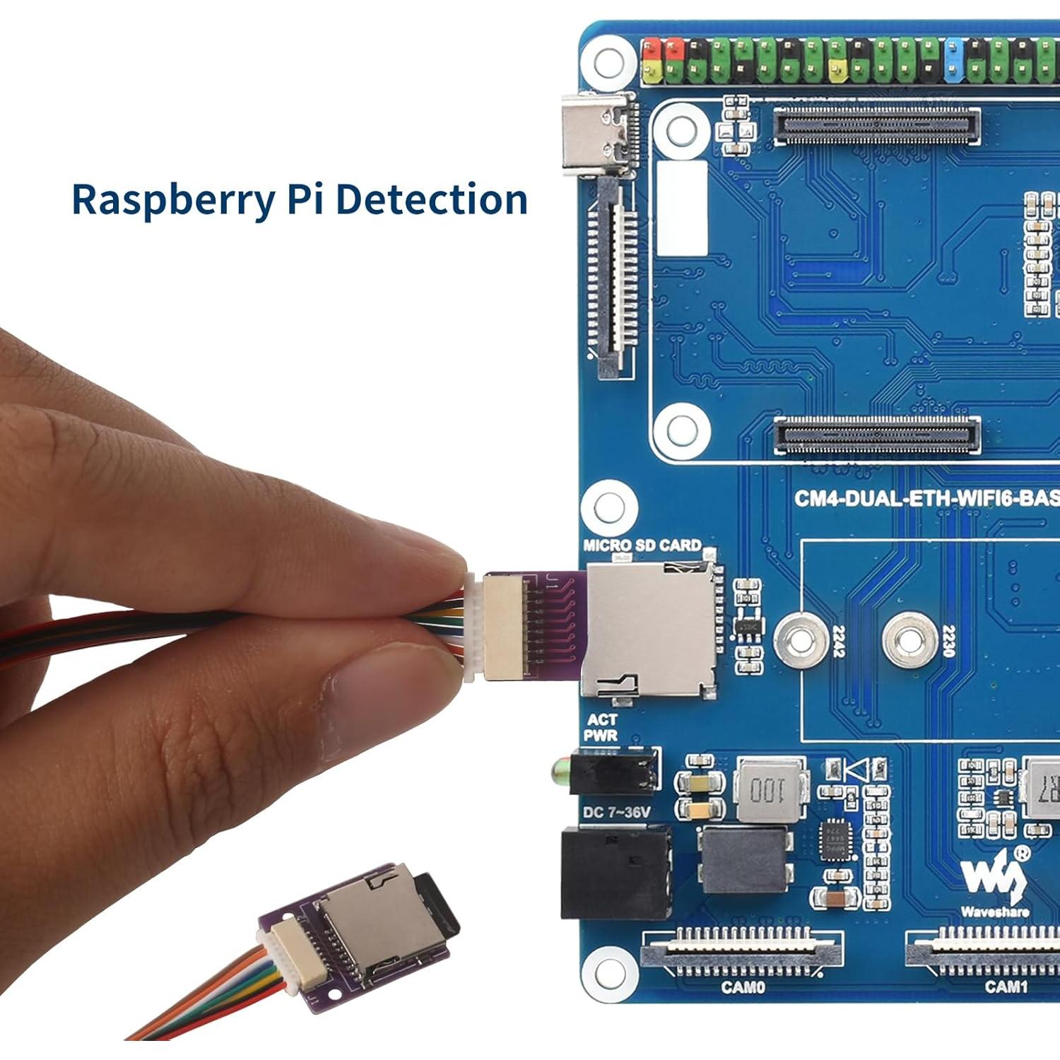 Adaptador Extensión Micro SD PinQiongZhe 8cm para Impresoras 3D