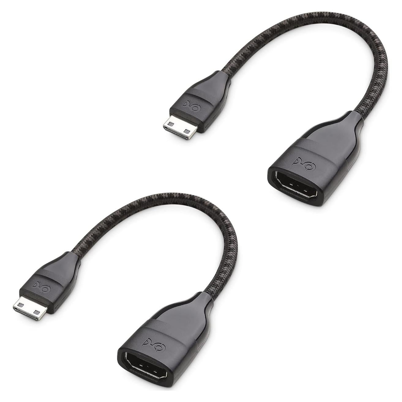 Adaptador Mini HDMI a HDMI Cable Matters 8K 60Hz - 2 Pack
