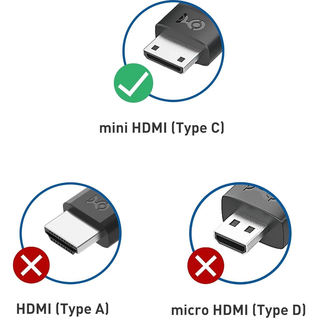 Adaptador Mini HDMI a HDMI Cable Matters 8K 60Hz - 2 Pack