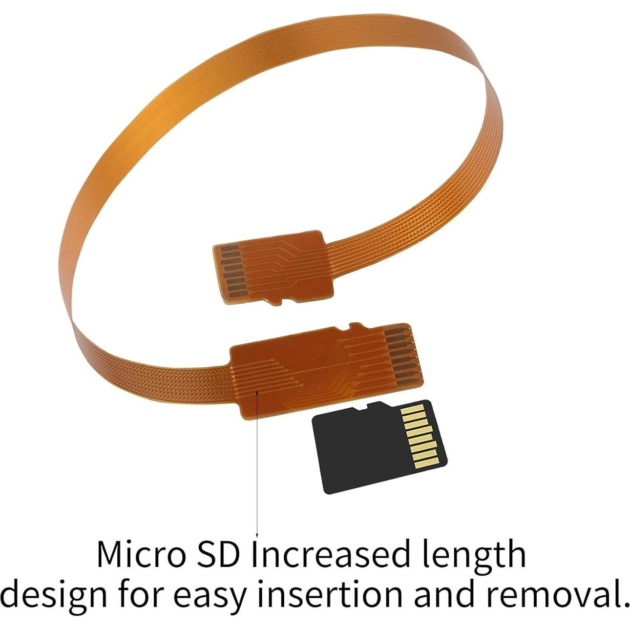 Cable de Extensión Micro SD Macho a Macho 20 cm PinQiongZhe