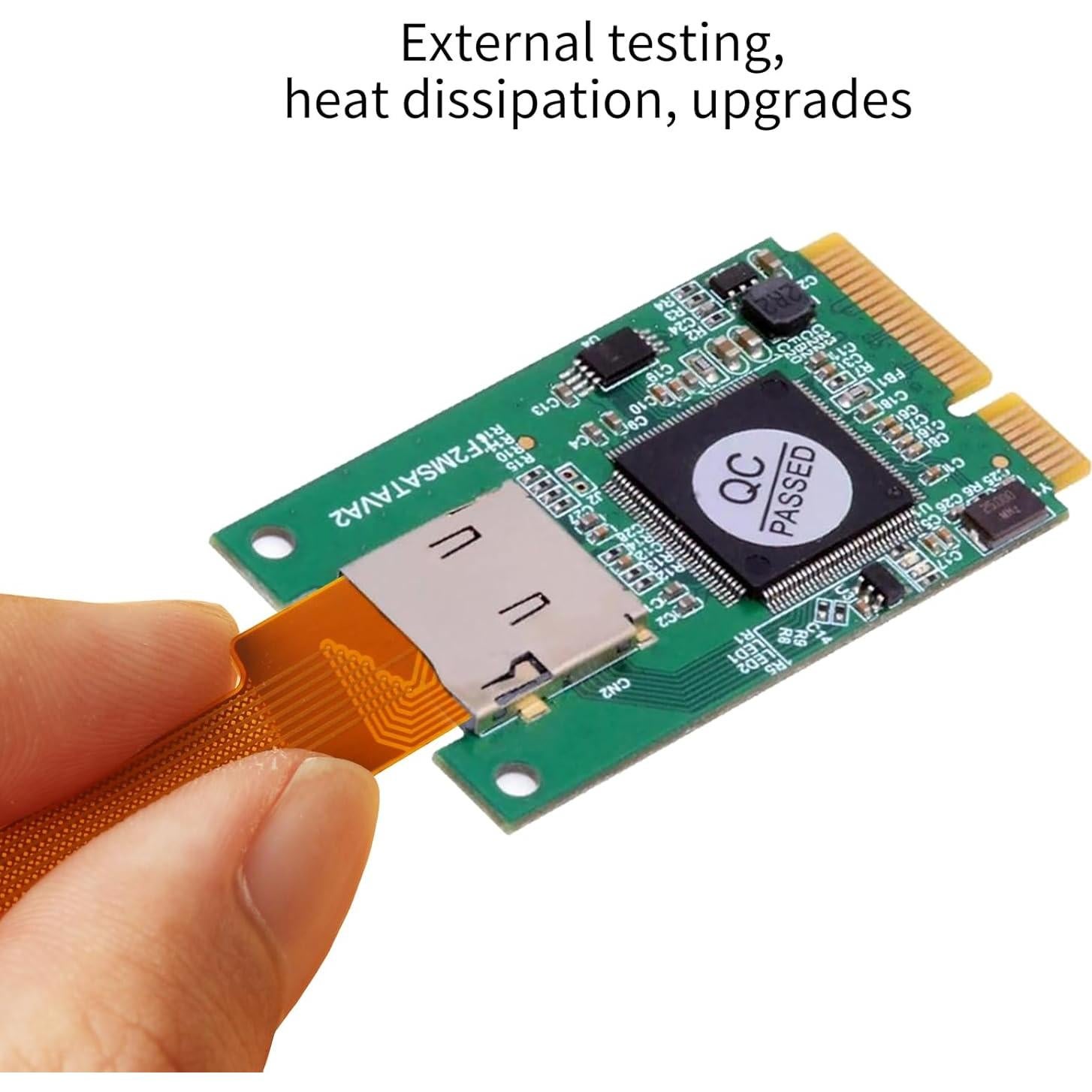 Cable de Extensión Micro SD Macho a Macho 20 cm PinQiongZhe