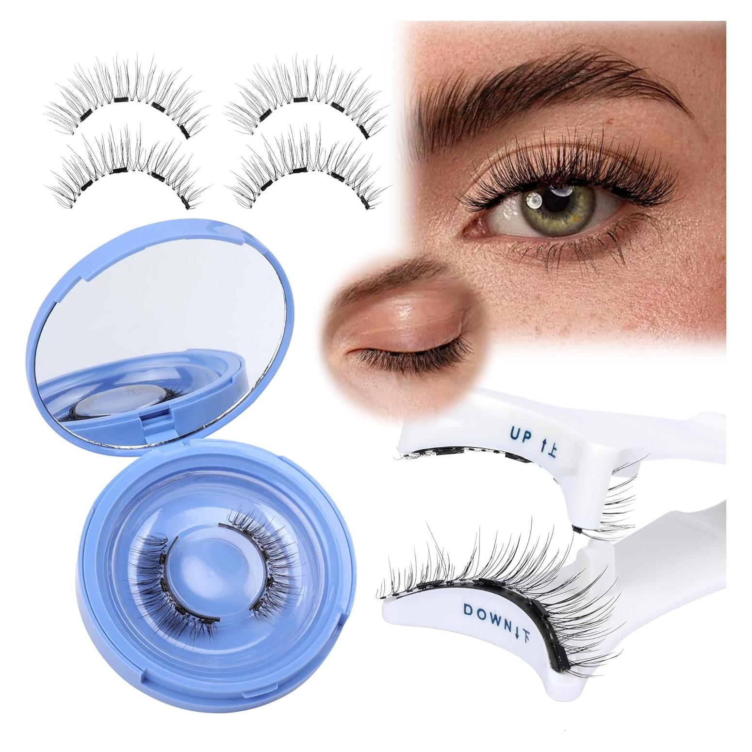 Pestañas Magnéticas JIMIRE Ligeras Reutilizables - 1 Par