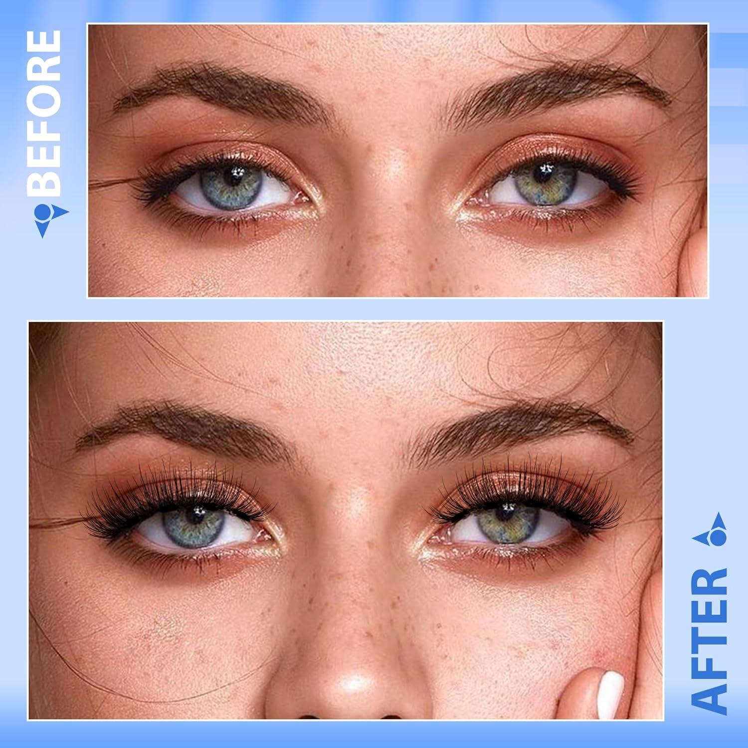 Pestañas Magnéticas JIMIRE Ligeras Reutilizables - 1 Par