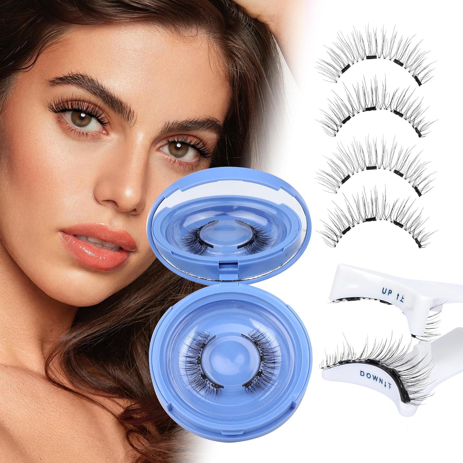 Pestañas Magnéticas JIMIRE Ligeras Reutilizables - 1 Par