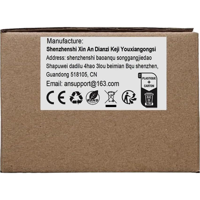 Divisor PoE Activo ANVISION 5V 2.4A 2-Pack para Raspberry Pi