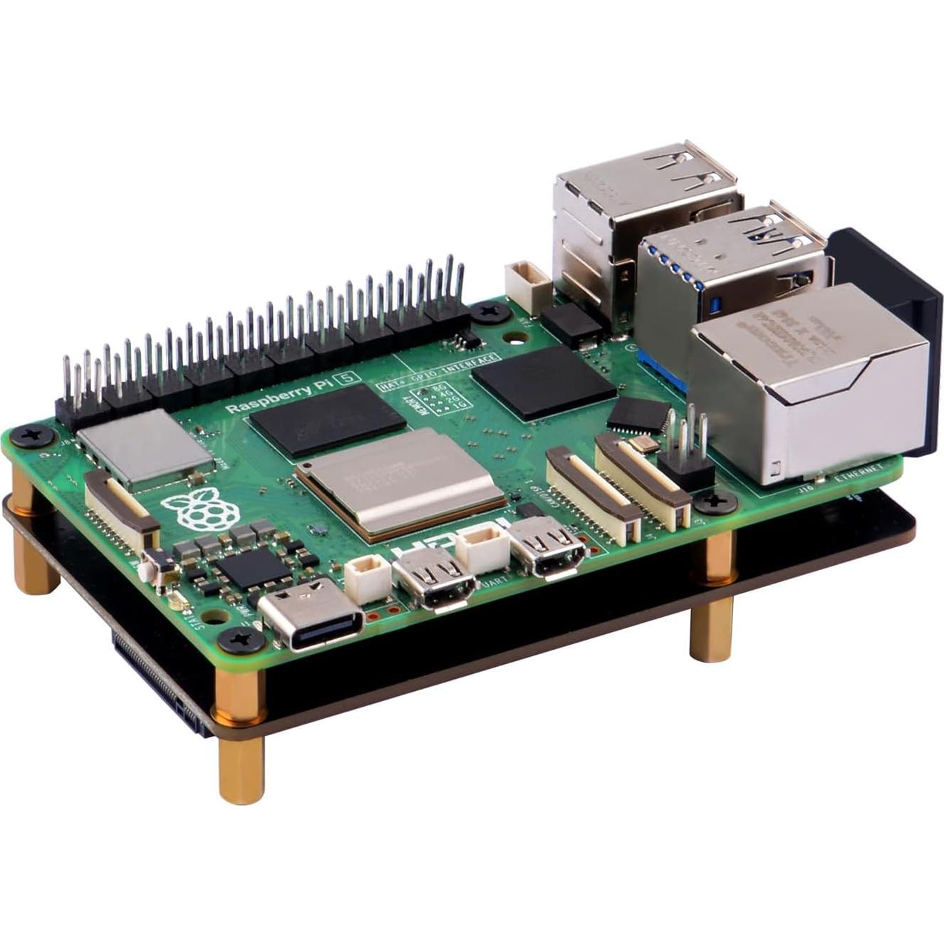 Adaptador USB 3.0 GeeekPi N06 para SSD NVMe M.2 Raspberry Pi 5