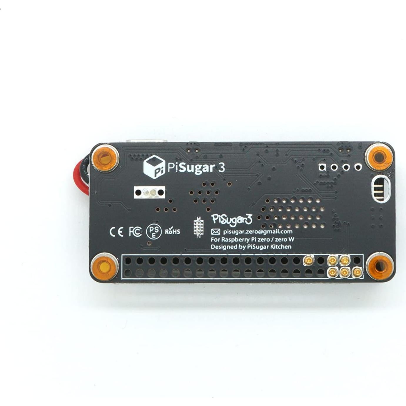 Placa de Gestión de Energía PiSugar 3 1200mAh para Raspberry Pi