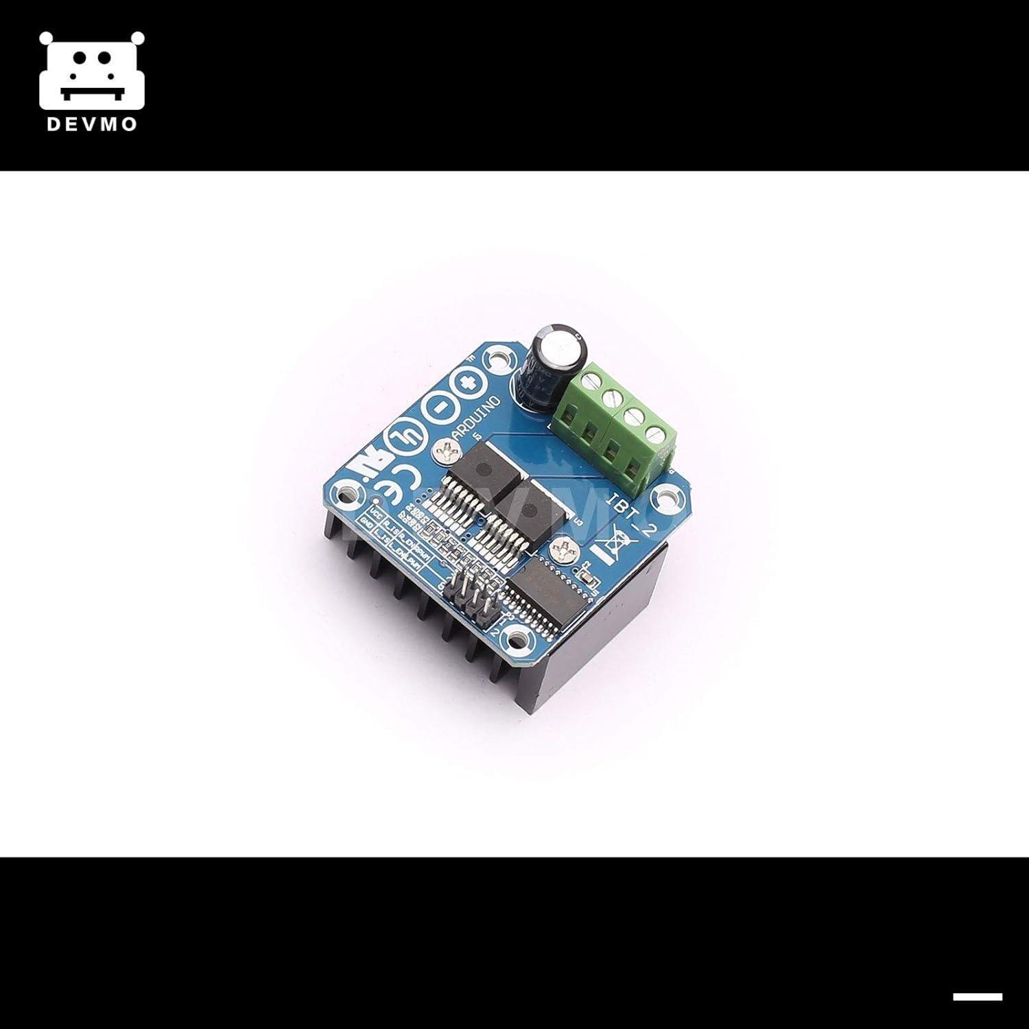 Controlador de Motor H-Bridge DEVMO BTS7960B 43A PWM 5V