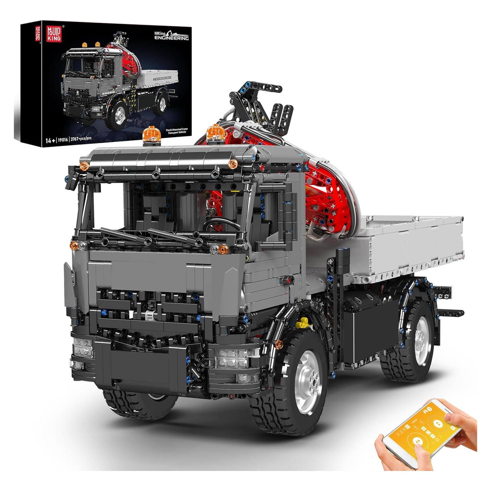 Juego de Construcción Grúa Mould King 19016 3767 Piezas