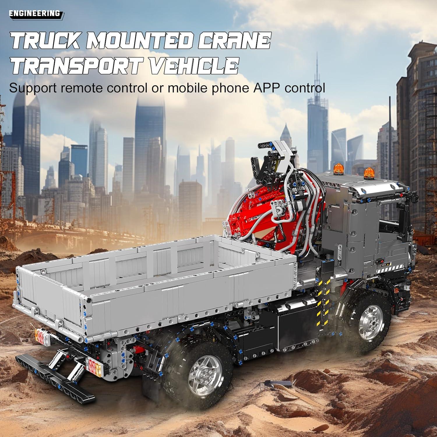 Juego de Construcción Grúa Mould King 19016 3767 Piezas