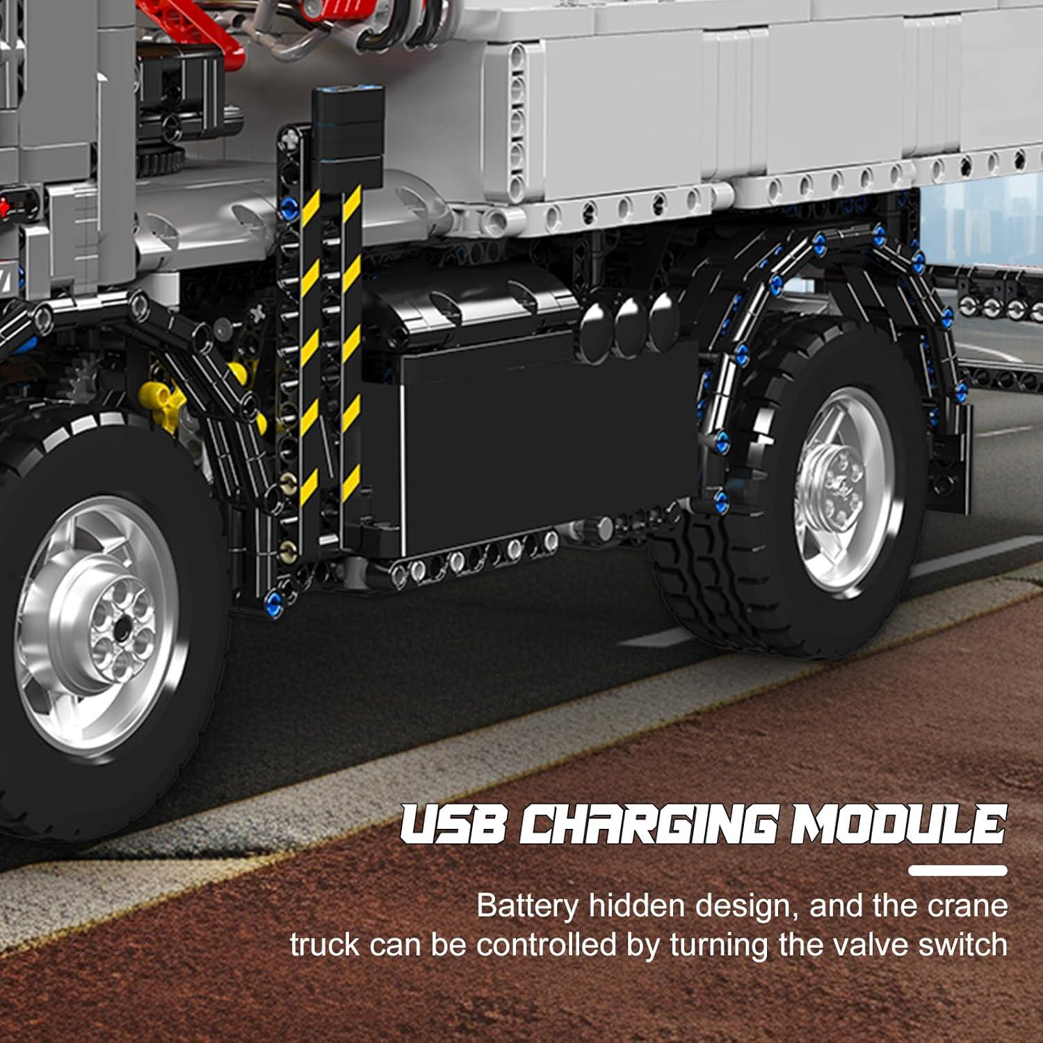 Juego de Construcción Grúa Mould King 19016 3767 Piezas