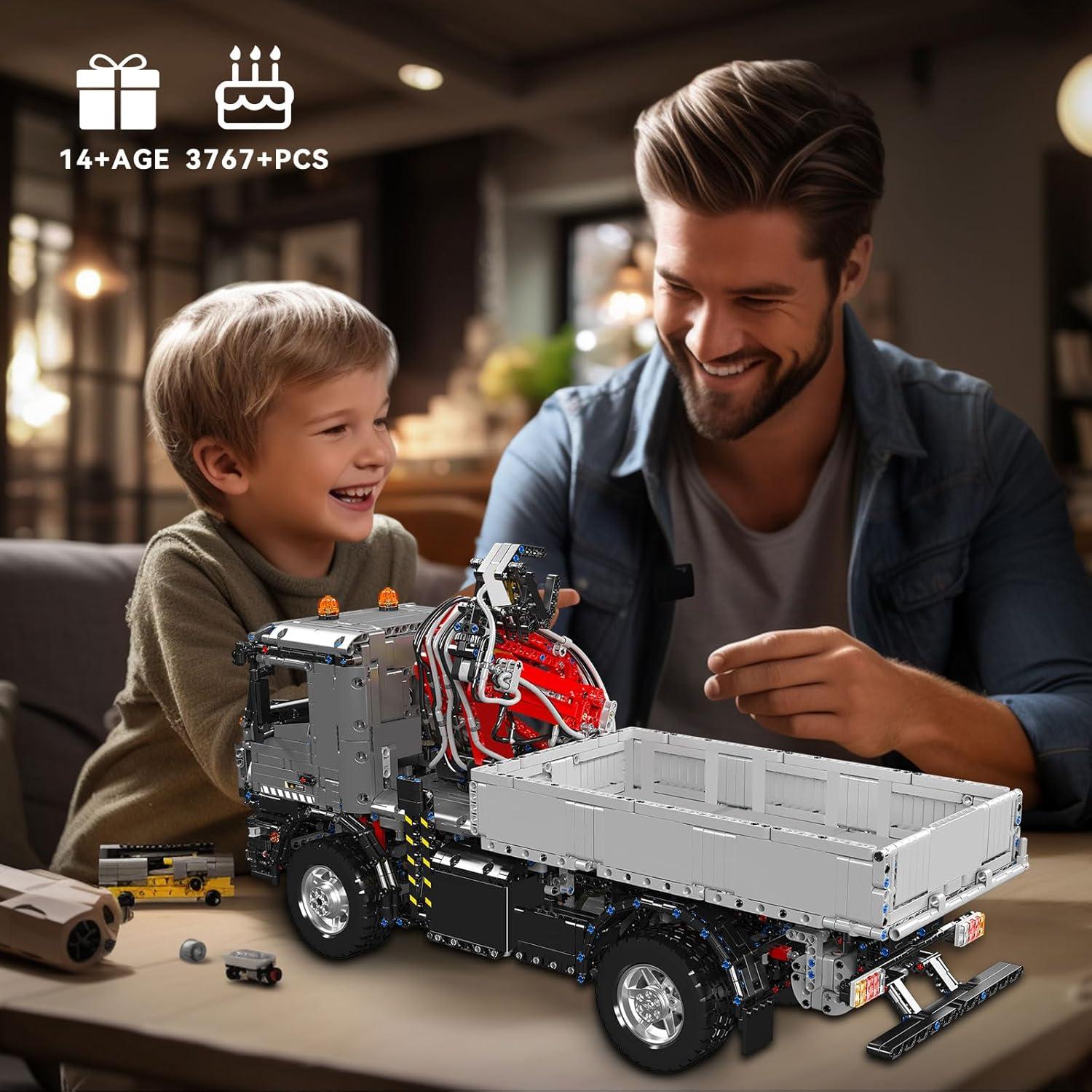 Juego de Construcción Grúa Mould King 19016 3767 Piezas