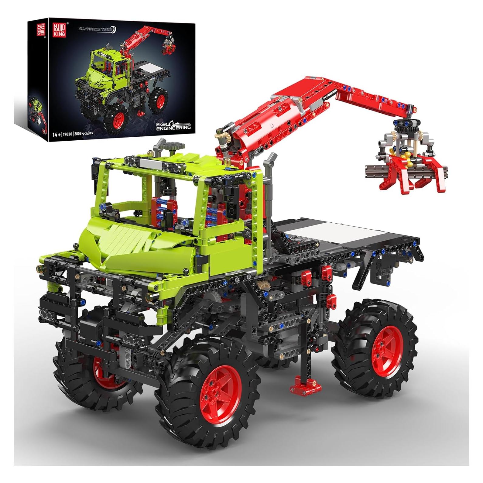 Kit de Construcción Mould King 17038 Camión 4x4 Eléctrico 2002 Piezas