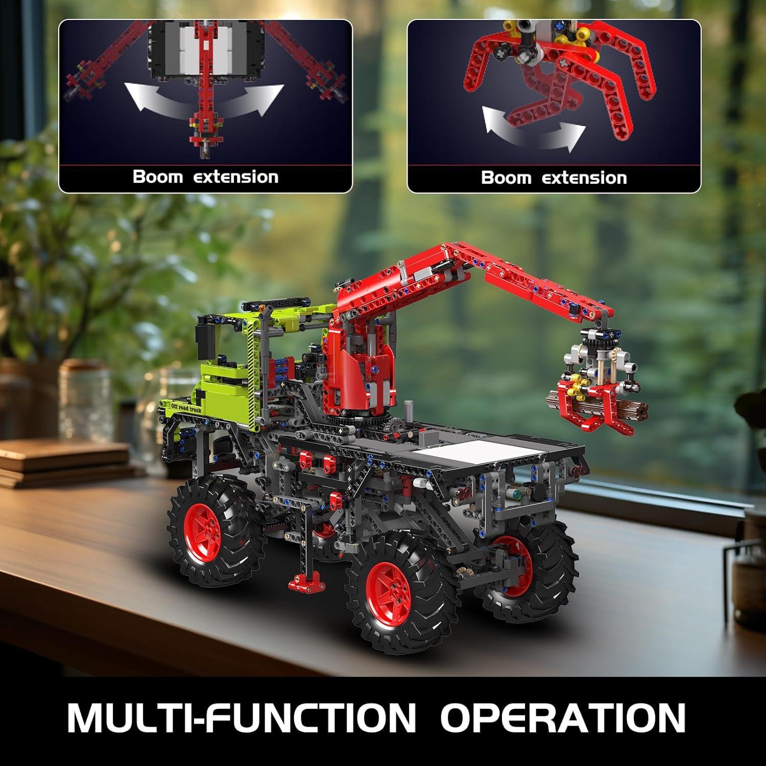 Kit de Construcción Mould King 17038 Camión 4x4 Eléctrico 2002 Piezas