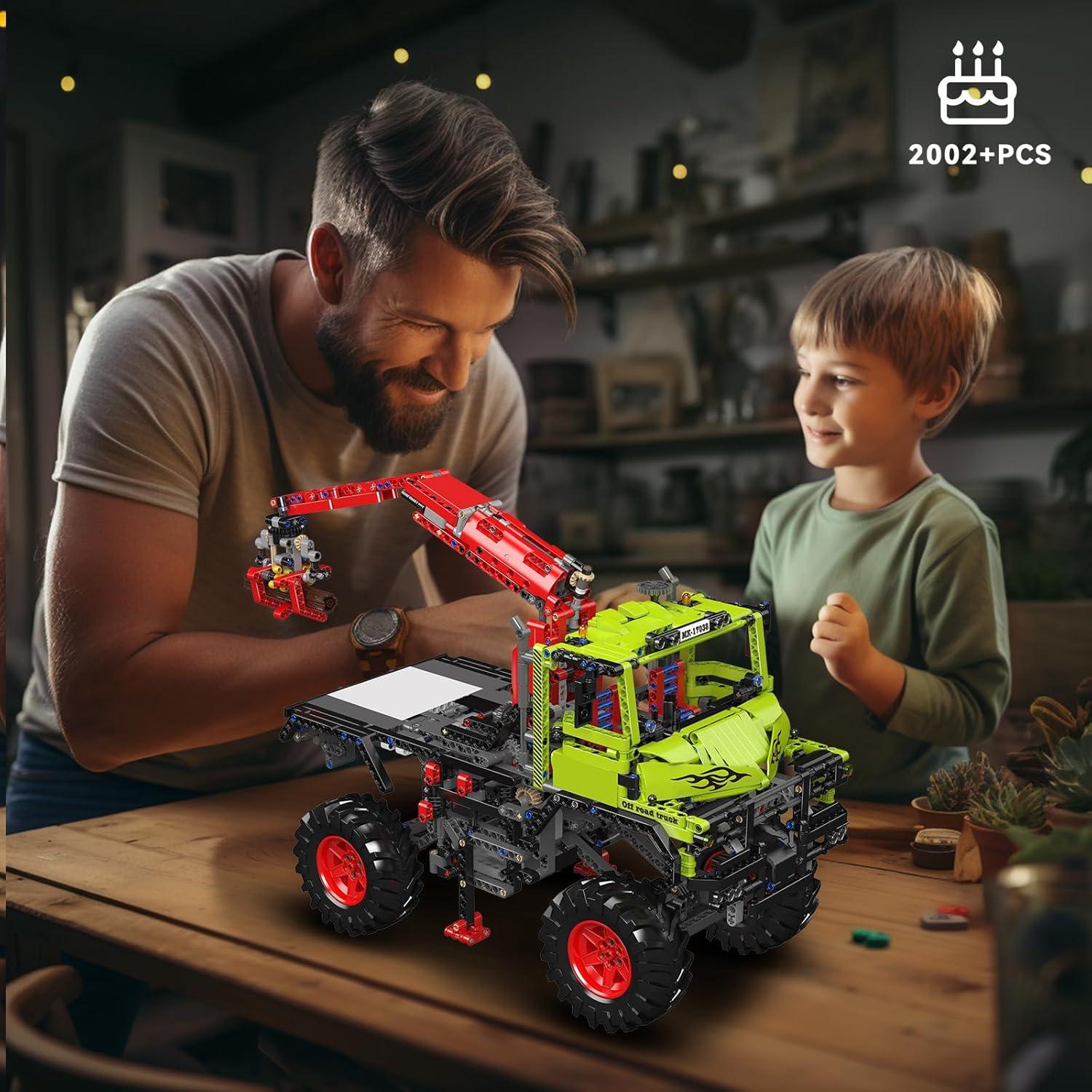 Kit de Construcción Mould King 17038 Camión 4x4 Eléctrico 2002 Piezas