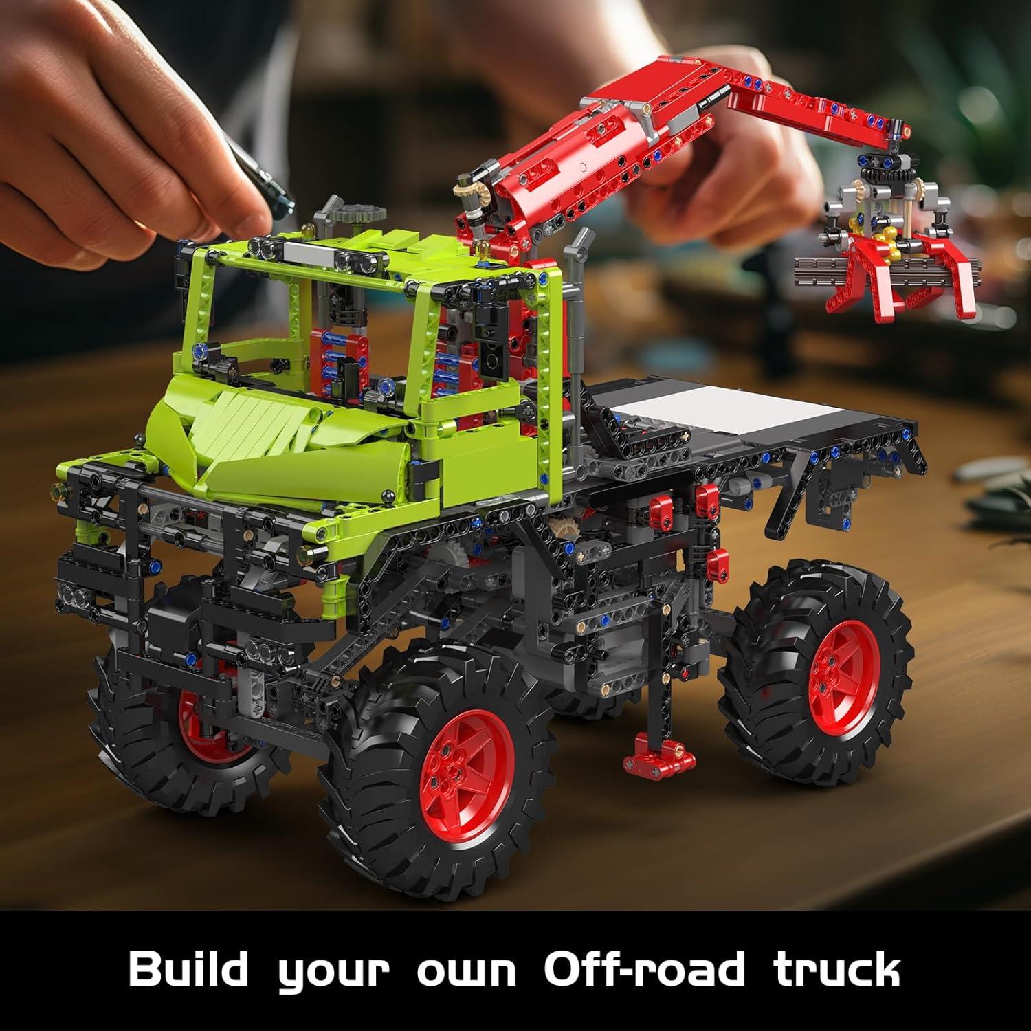 Kit de Construcción Mould King 17038 Camión 4x4 Eléctrico 2002 Piezas