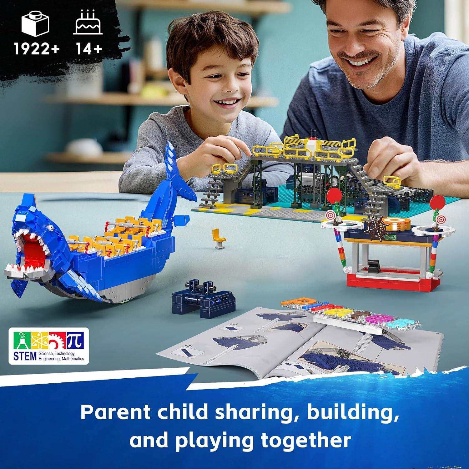 Conjunto de Construcción Barco Pirata Mould King 11017 1922 Piezas