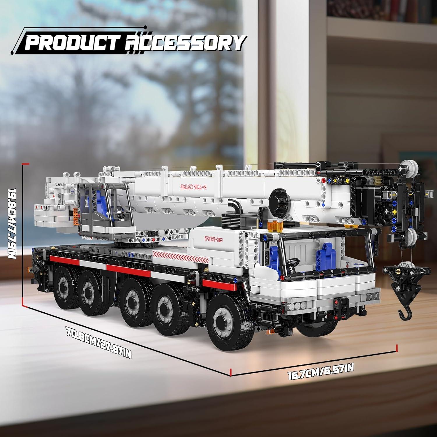 Grúa Mould King 17075 LTM 1110 Control Remoto 3248 Piezas