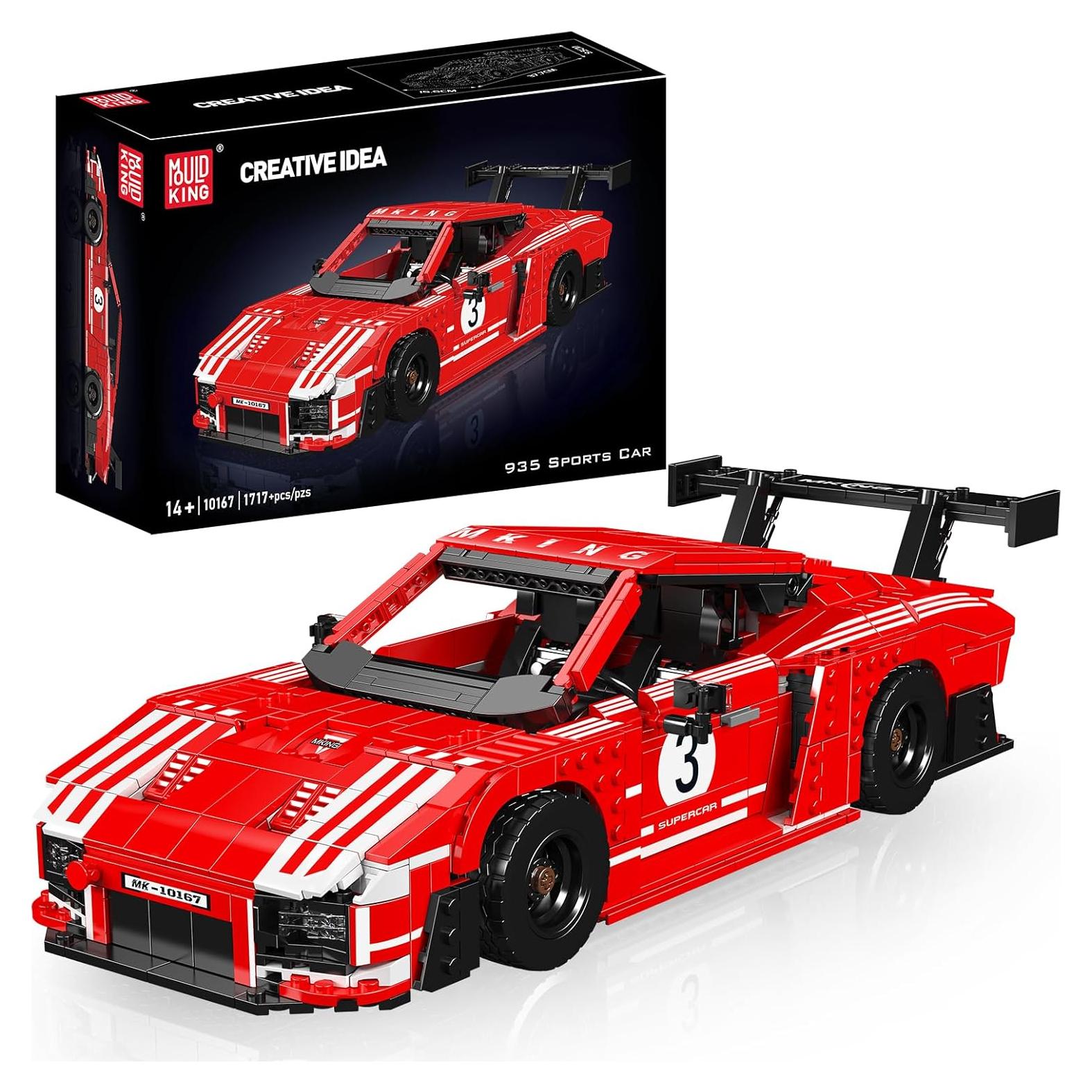 Mould King 935 Conjunto de Construcción Supercoche 1717 Piezas