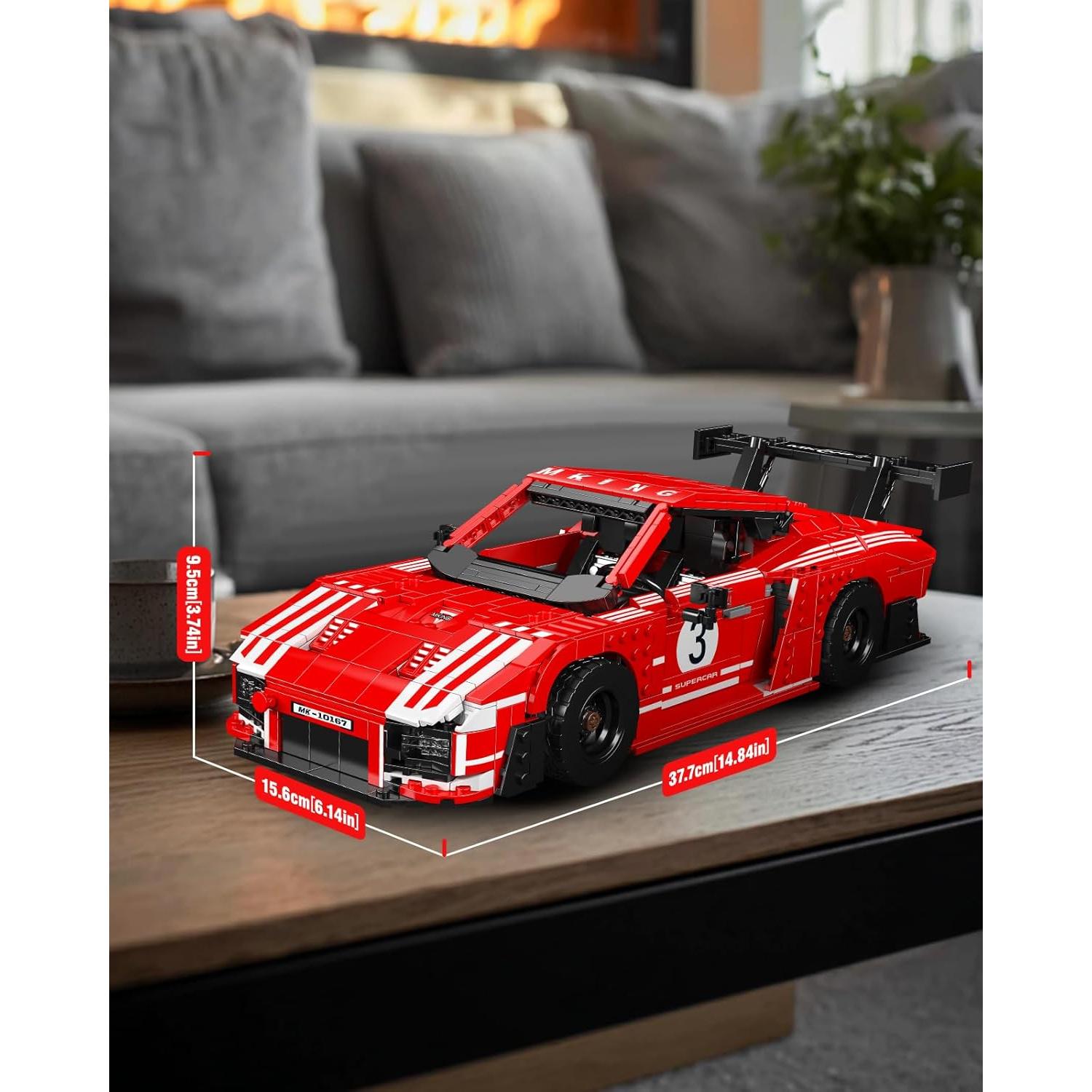 Mould King 935 Conjunto de Construcción Supercoche 1717 Piezas