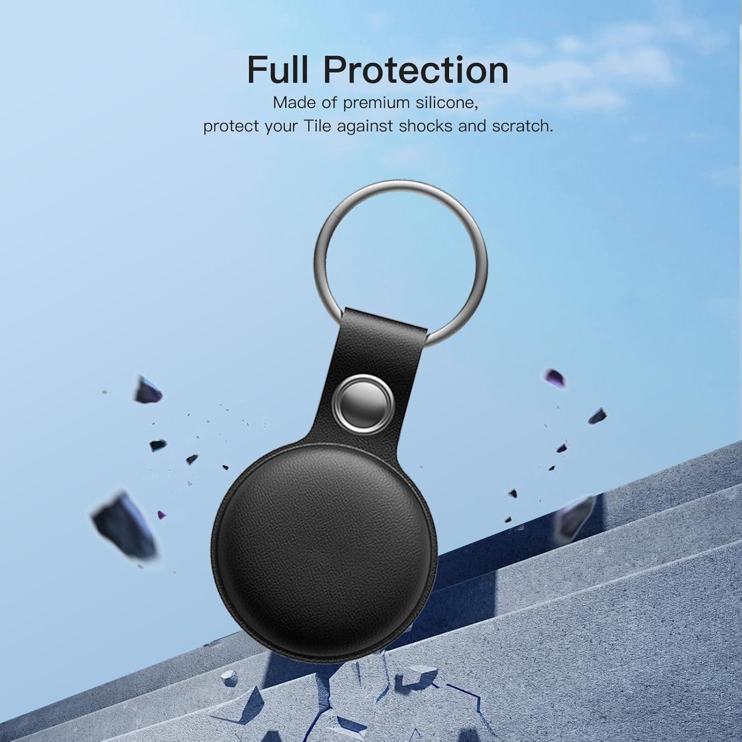 Funda Protectora para Rastreador Bluetooth MiLi - Antirayaduras y a Prueba de Golpes - Negro