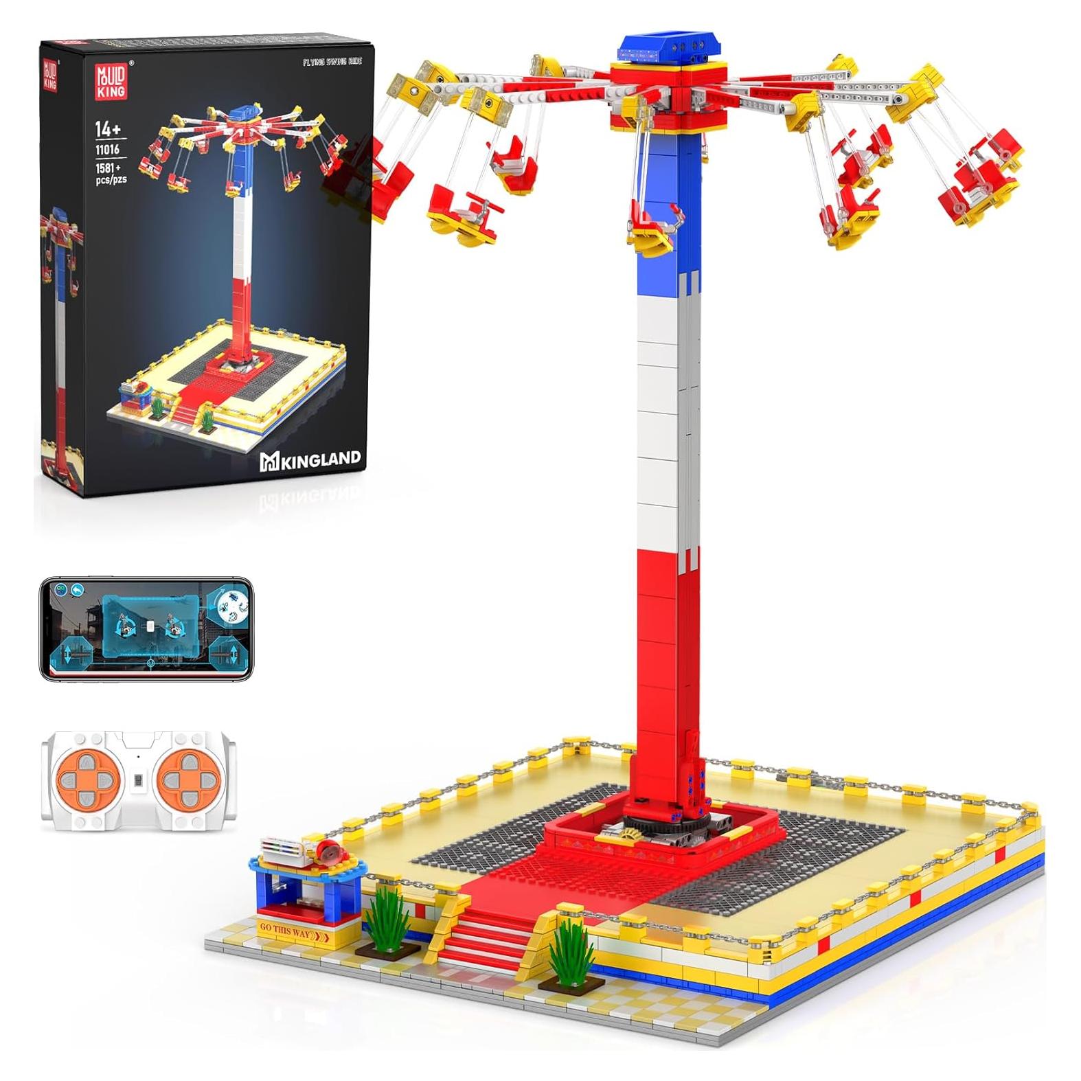 Mould King 11016 Set de Construcción Parque de Diversiones 1581 Piezas