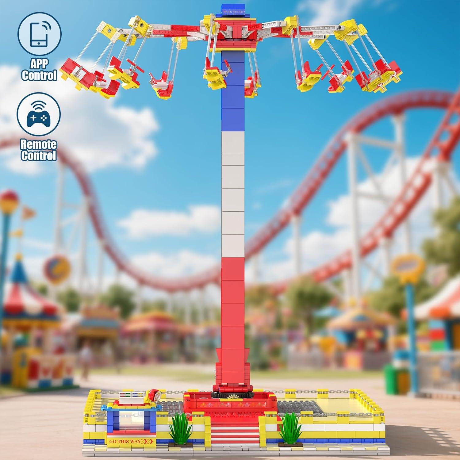 Mould King 11016 Set de Construcción Parque de Diversiones 1581 Piezas