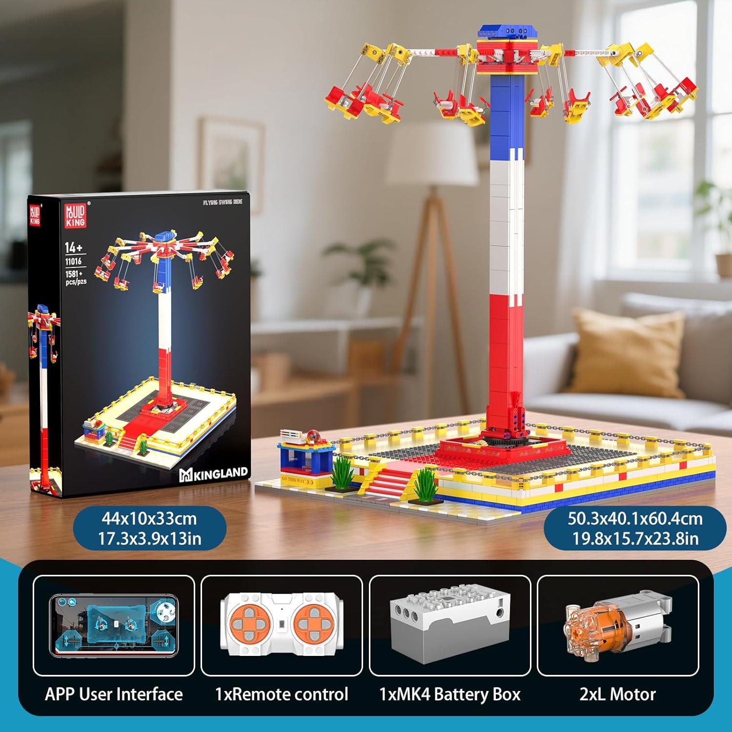 Mould King 11016 Set de Construcción Parque de Diversiones 1581 Piezas