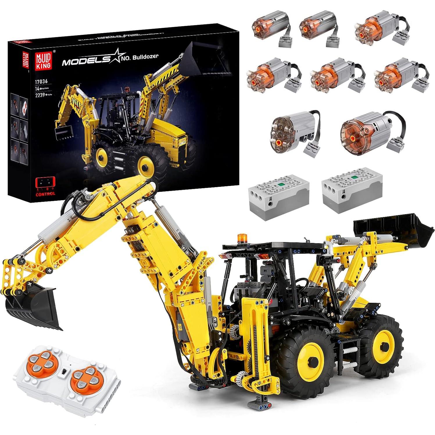 Set de Construcción Mould King 13112 Excavadora RC 2 en 1