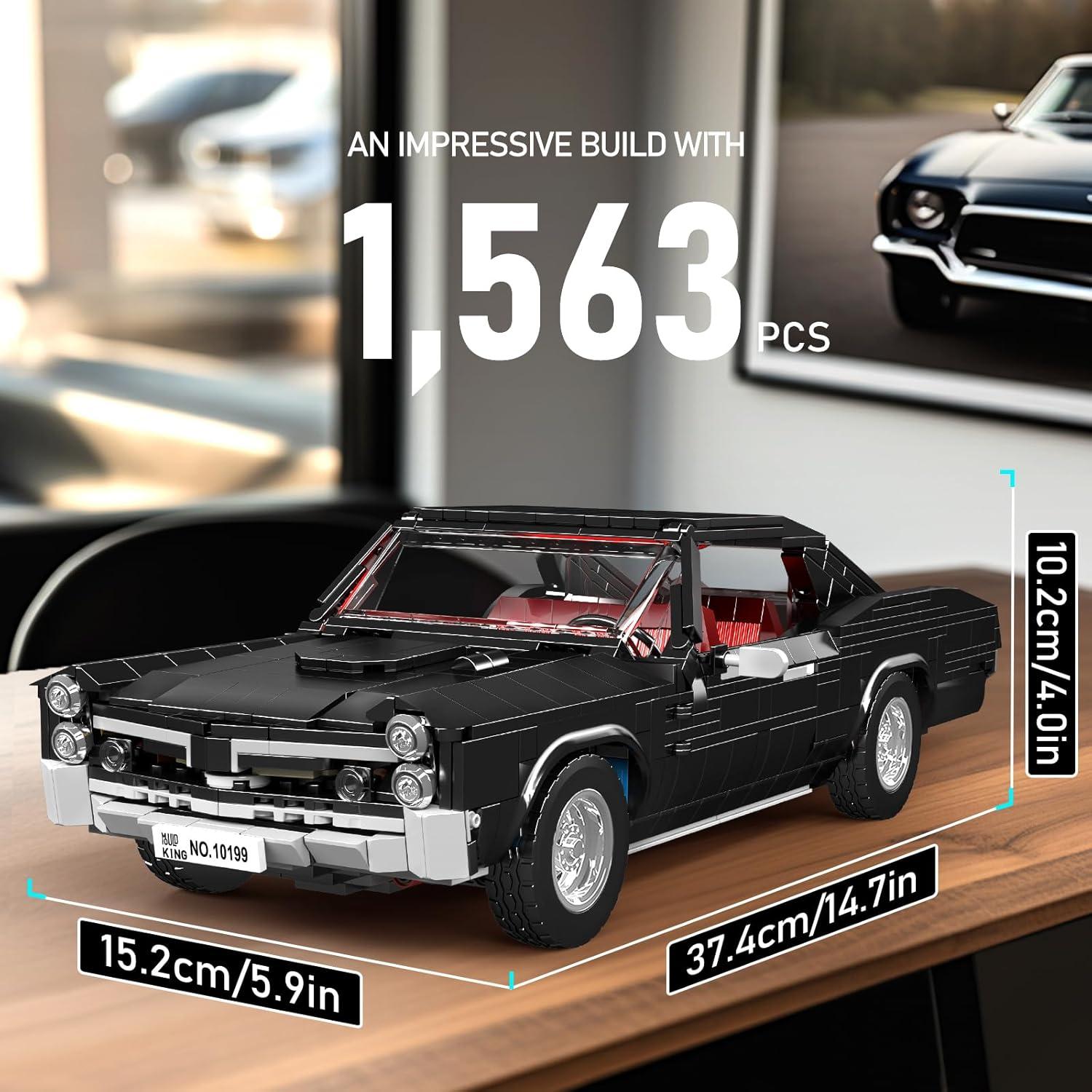 Kit de Construcción Mould King GTO 1967 - 1563 Piezas