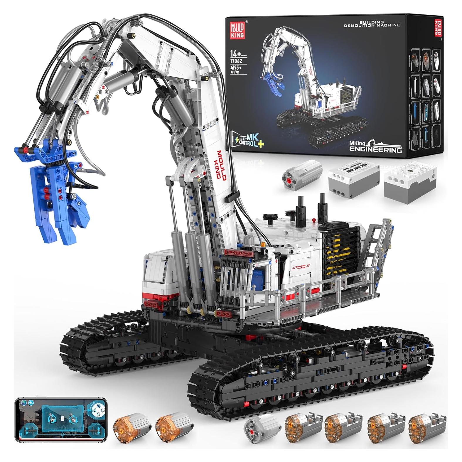 Bloques de Construcción Excavadora Mould King 17062 RC 4195PCS