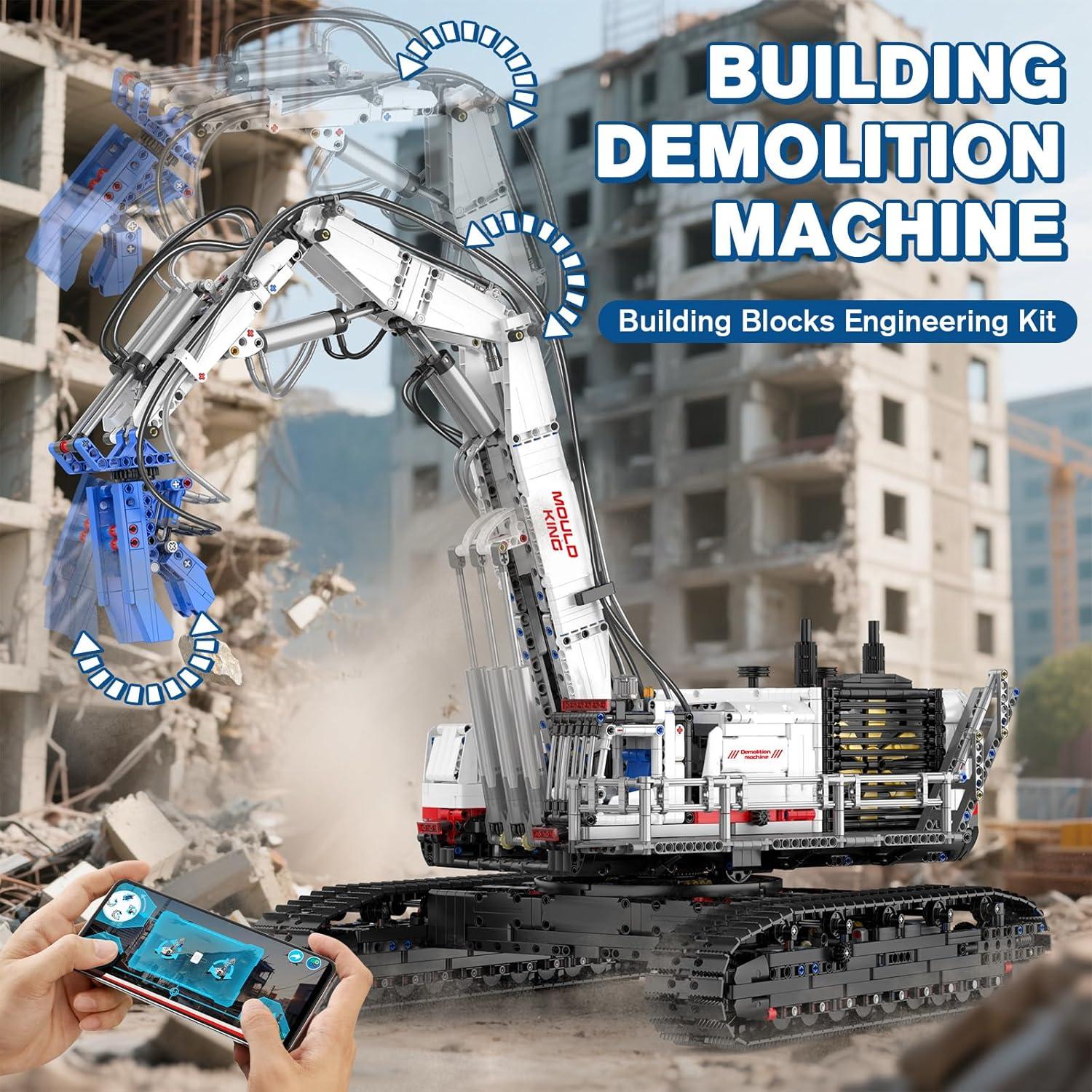 Bloques de Construcción Excavadora Mould King 17062 RC 4195PCS