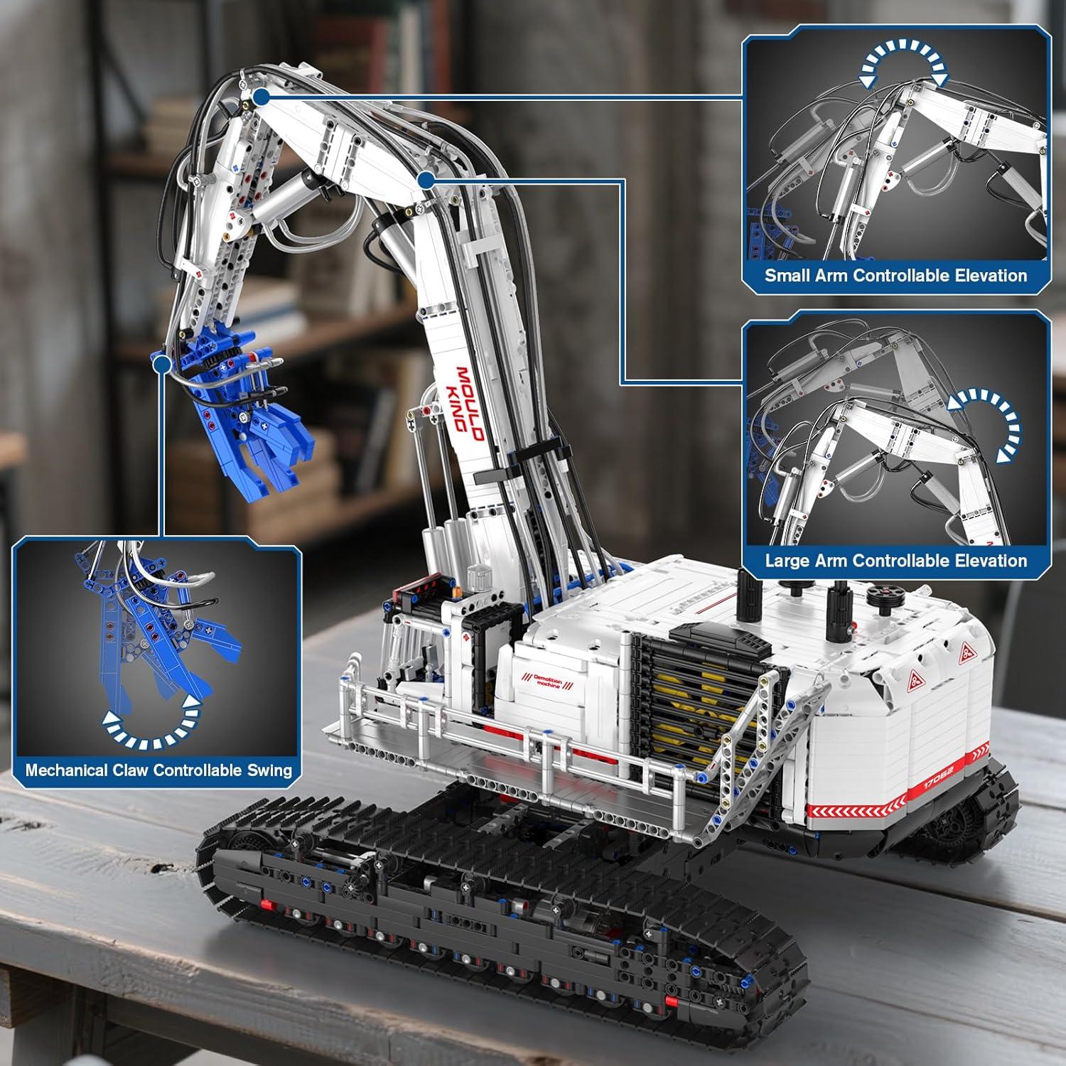 Bloques de Construcción Excavadora Mould King 17062 RC 4195PCS