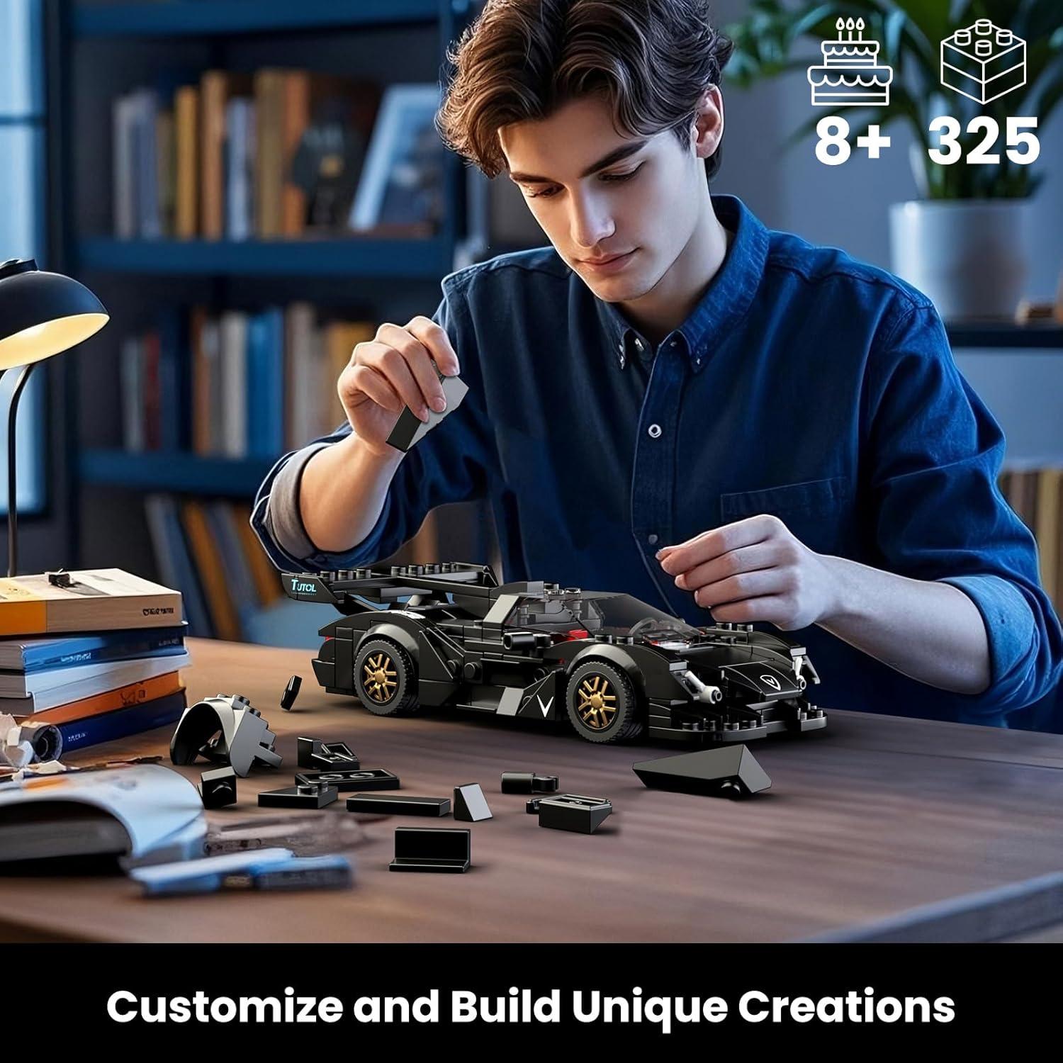 Set de Bloques de Construcción Mould King Coche Deportivo 325 Piezas