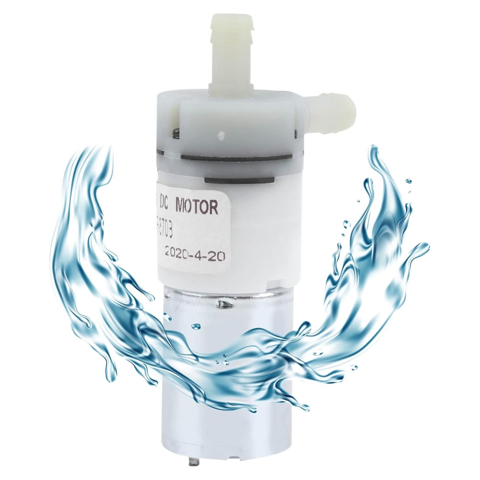 Mini Bomba Micro DC Yosoo 12V Acero Inoxidable 1.1-1.3L/min