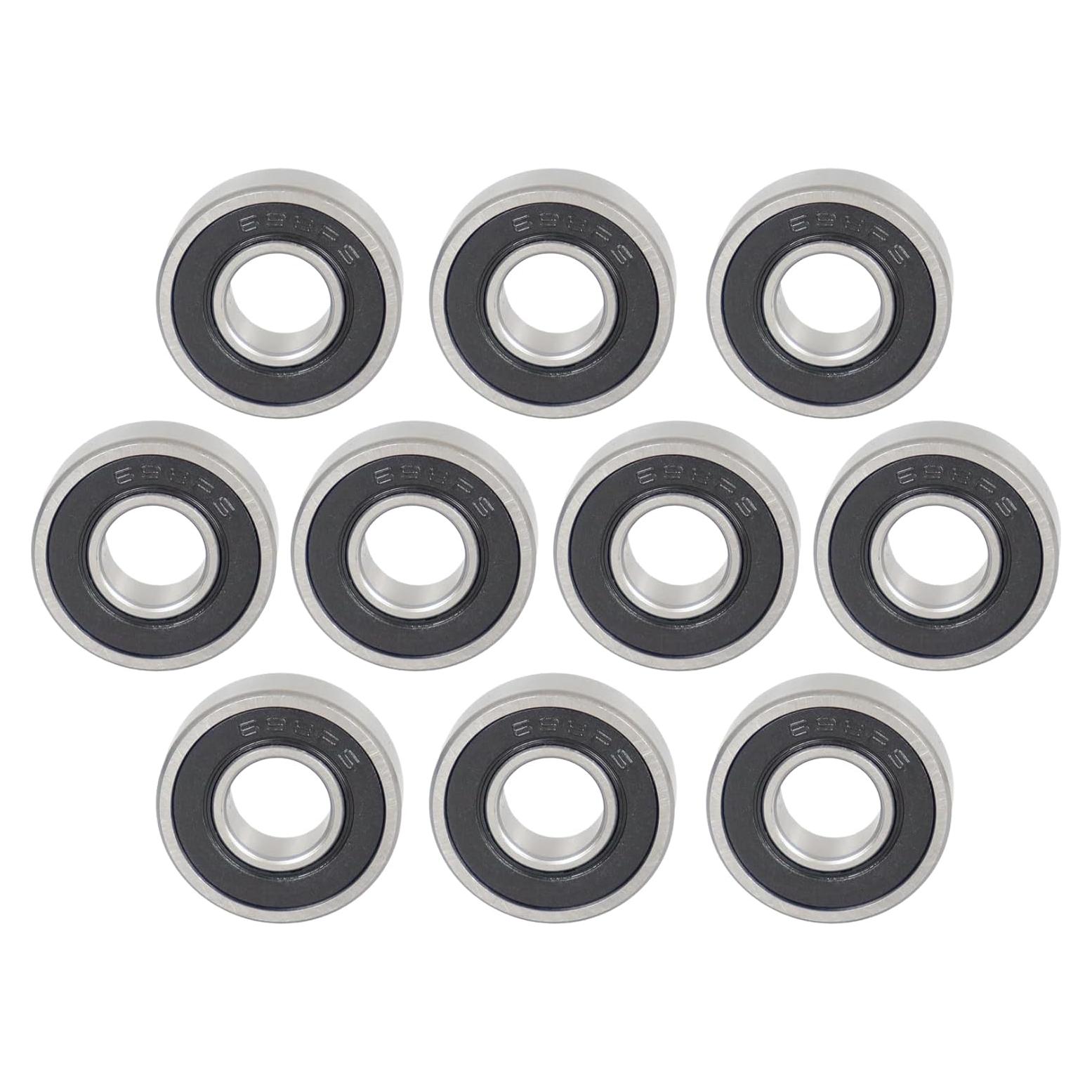 10 Rodamientos 698-2RS KABOBEARING Doble Sello 8x19x6mm