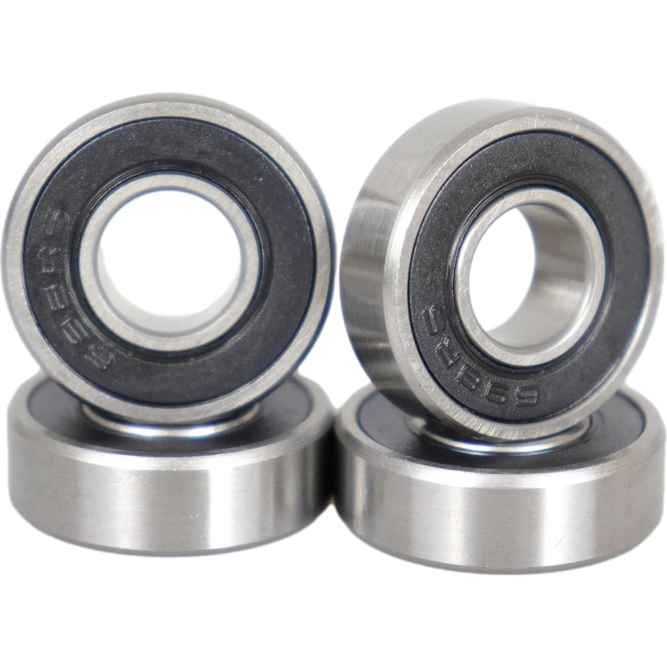 10 Rodamientos 698-2RS KABOBEARING Doble Sello 8x19x6mm