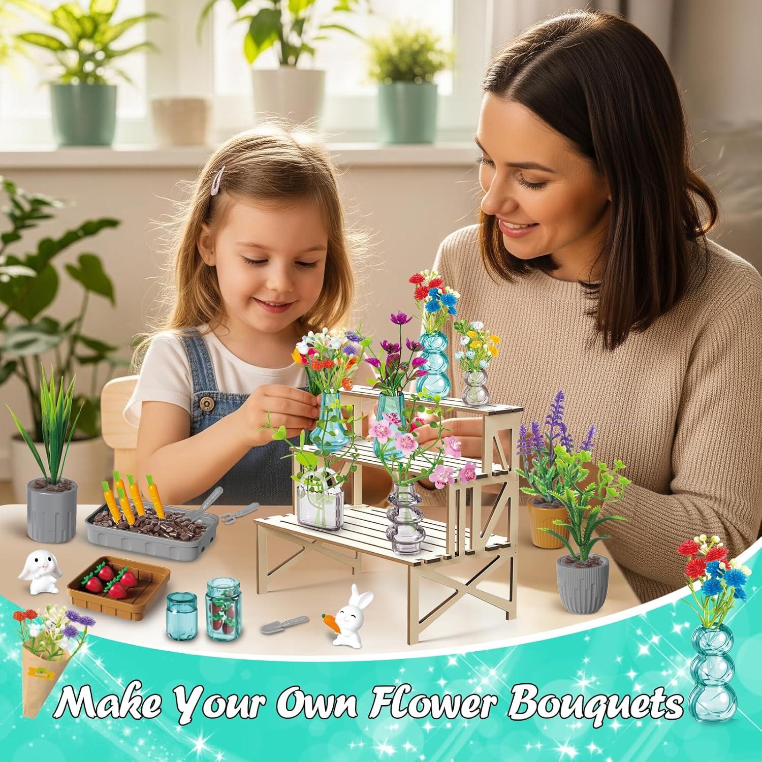 Kit de Jardín Miniatura Hazlo Botánicos LSCLCIN - 70 Piezas