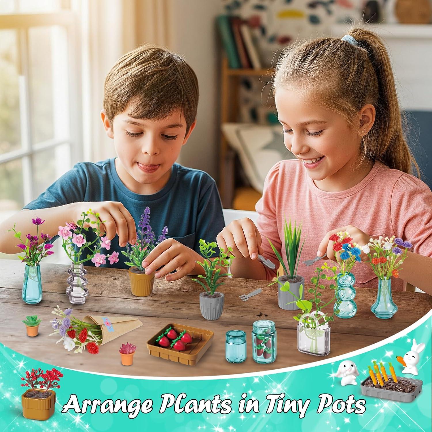 Kit de Jardín Miniatura Hazlo Botánicos LSCLCIN - 70 Piezas