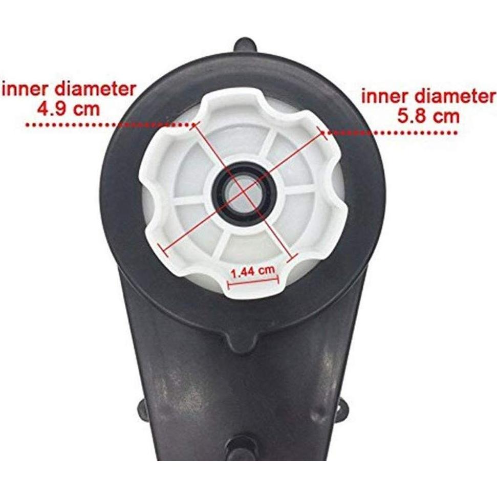 Motor de Corriente Continua 24V 30000RPM WEELYE con Caja de Engranajes