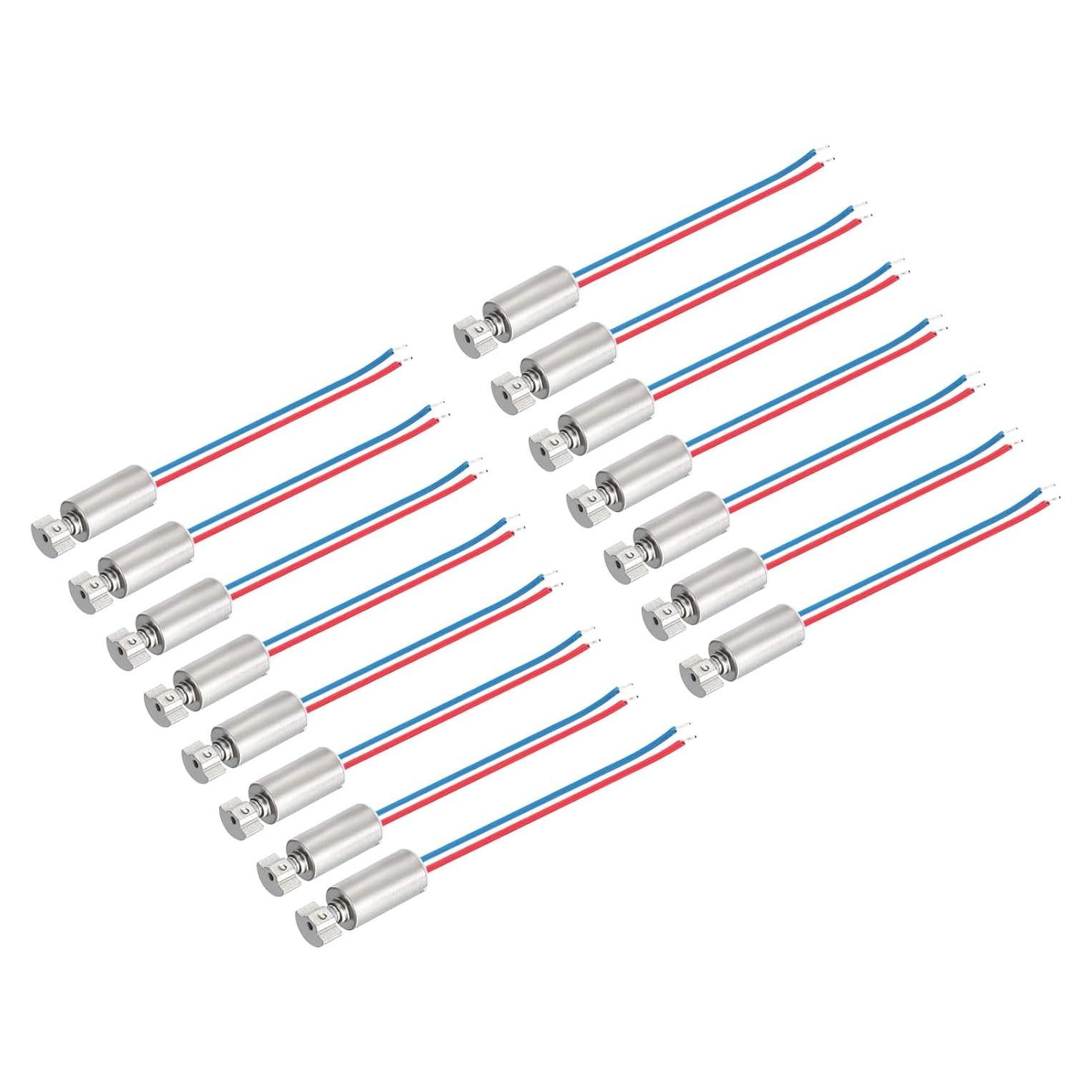 Motor de Vibración Miniatura MECCANIXITY DC3V 11000RPM 15 Pcs
