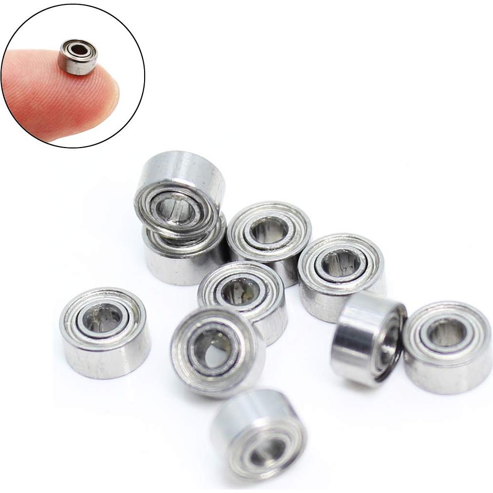 Rodamientos Donepart MR52ZZ - 2mm ID, 5mm OD, 2.5mm ancho - 10 piezas