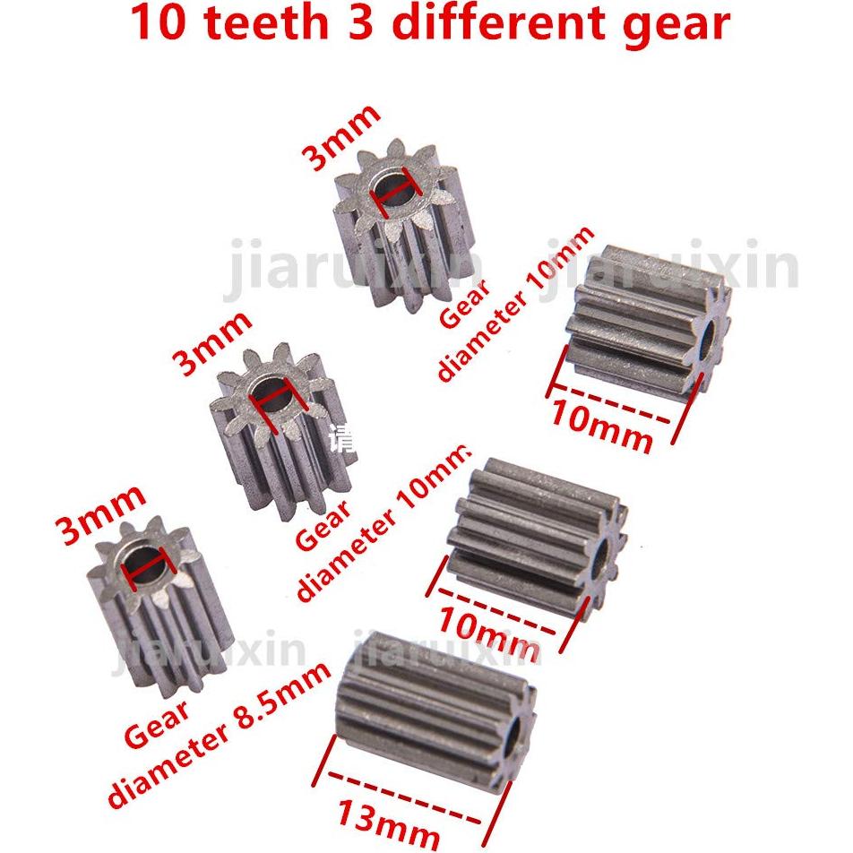 Motor Eléctrico 24V 30000RPM Weelye para Juguetes 2 Pcs