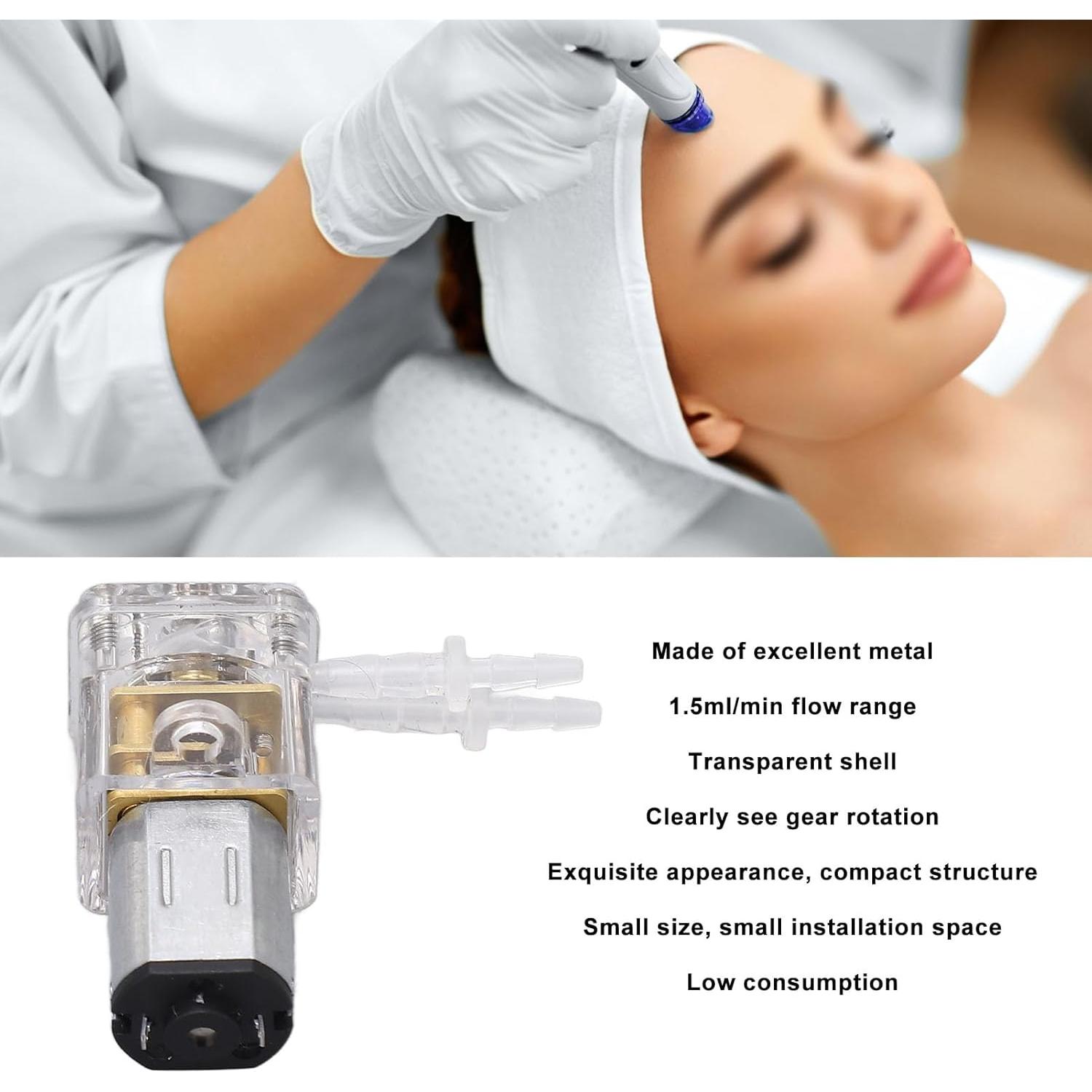 Bomba Peristáltica Micro Yunseity G15-3V 1.5ml/min Metal