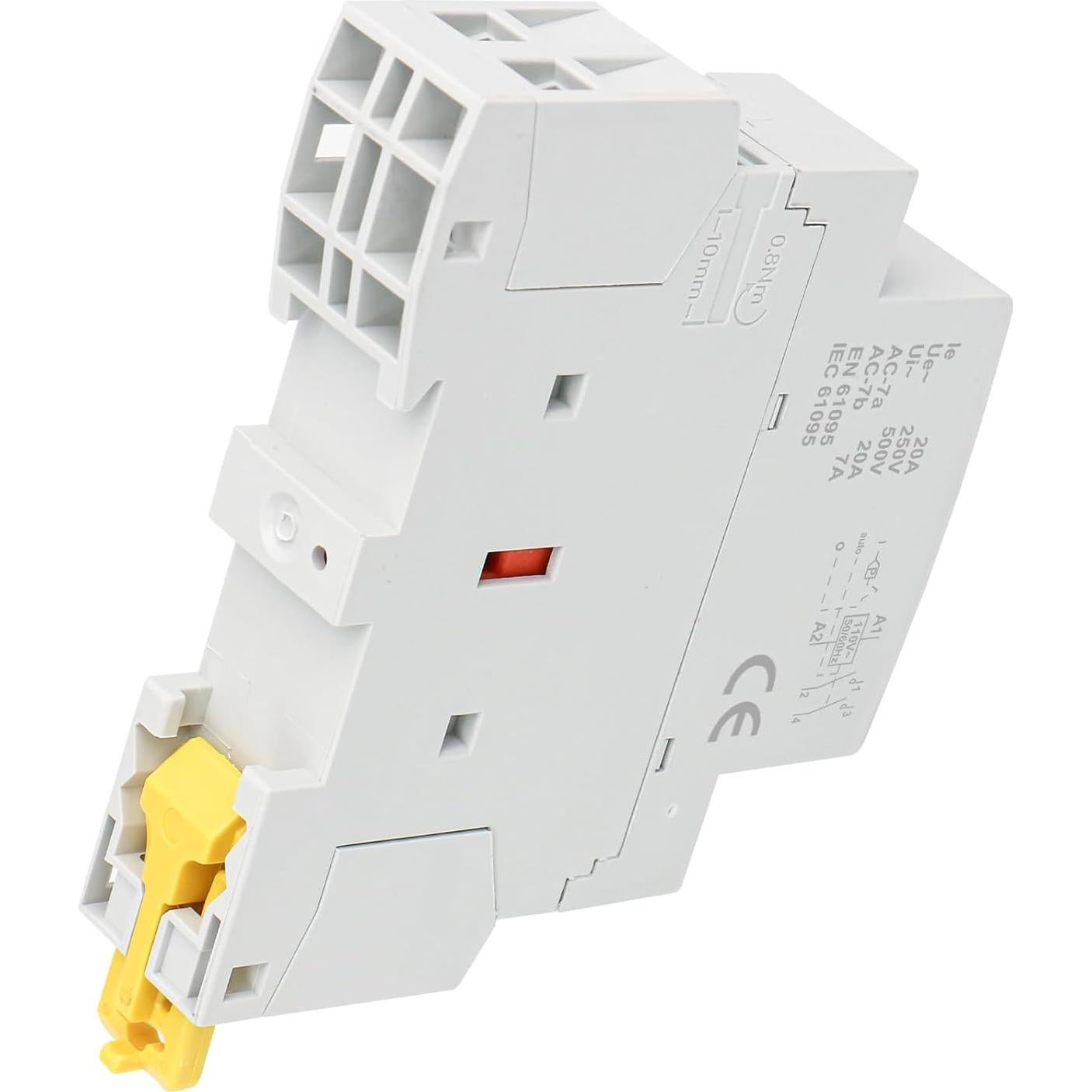 Contacto AC Baomain 20A 110V 2 Polos Manual y Automático