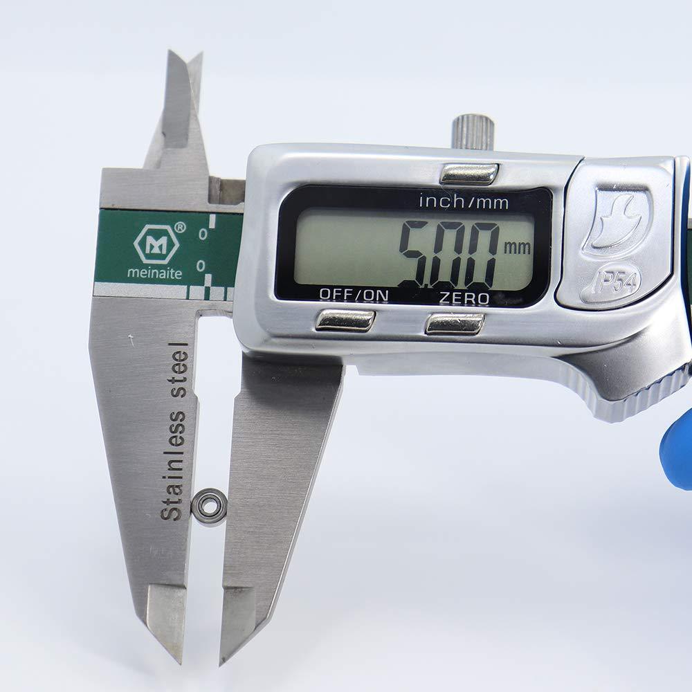 Rodamientos de Bolas Miniatura FUSHIBEARING MR52ZZ 2x5x2.5mm (10PCS)