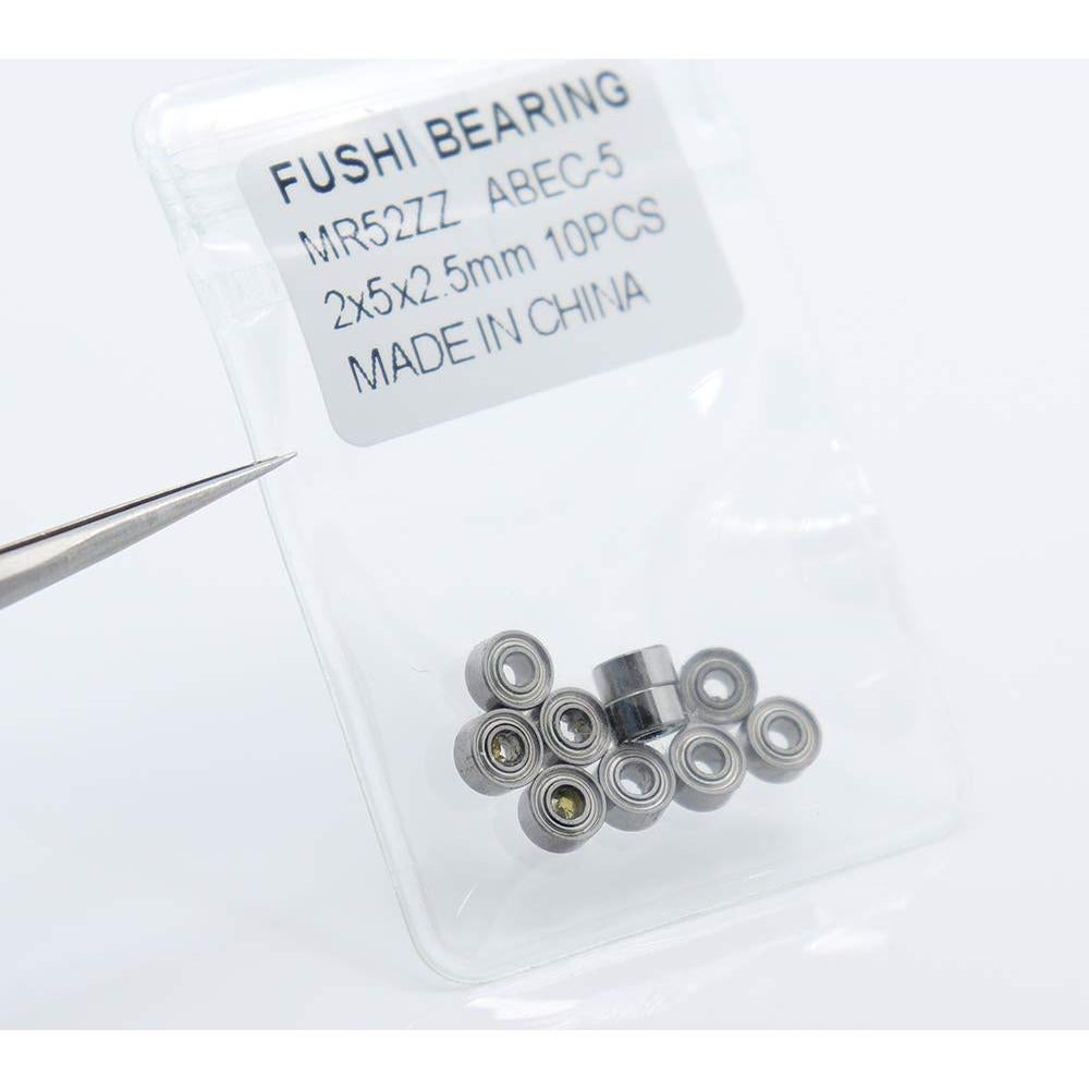 Rodamientos de Bolas Miniatura FUSHIBEARING MR52ZZ 2x5x2.5mm (10PCS)