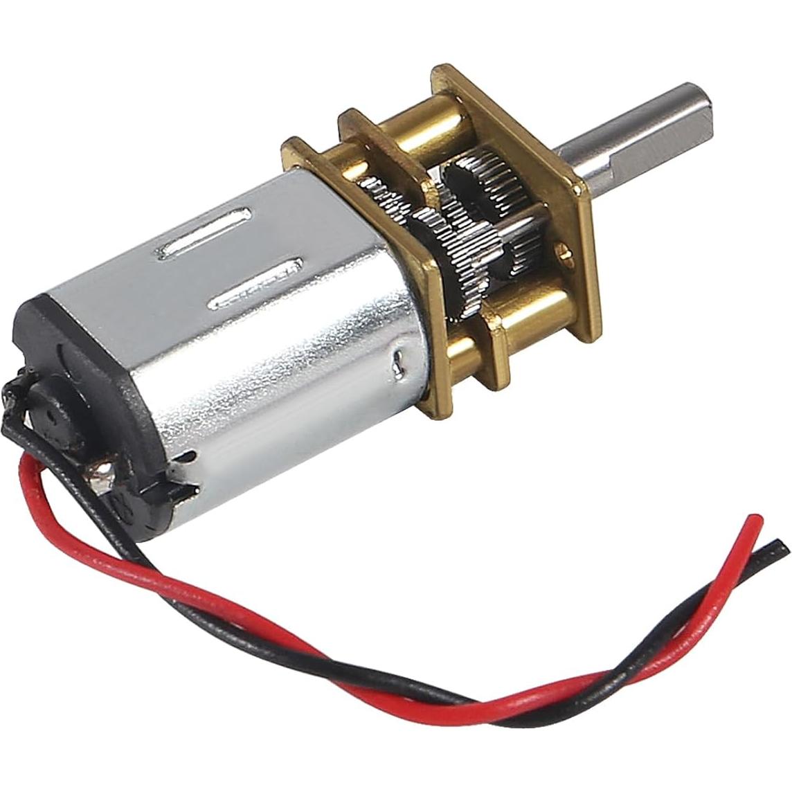 4 Motores de Engranaje Mini DC N20 3V-6V Metal para Robot DIY