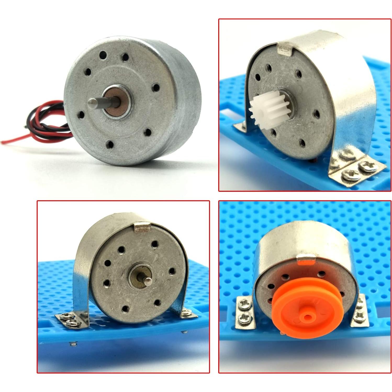 Mini Motor de Corriente Continua EUDAX 3V-12V 6500 RPM